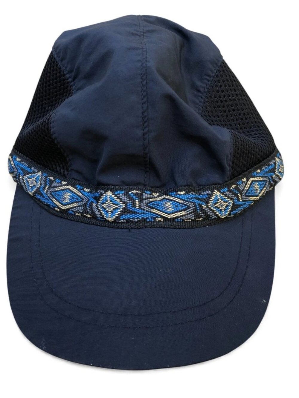 DORFMAN PACIFIC CO 100% Nylon Hat Women's Blue Elastic Band Cap